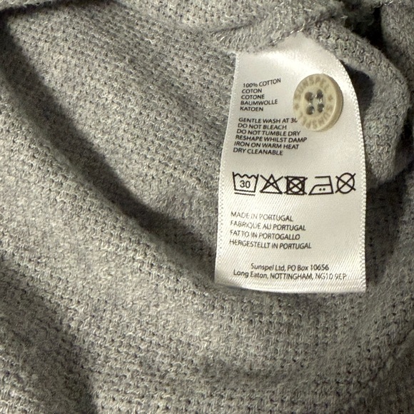 Sunspel Gray Polo Shirt - Picture 5 of 10